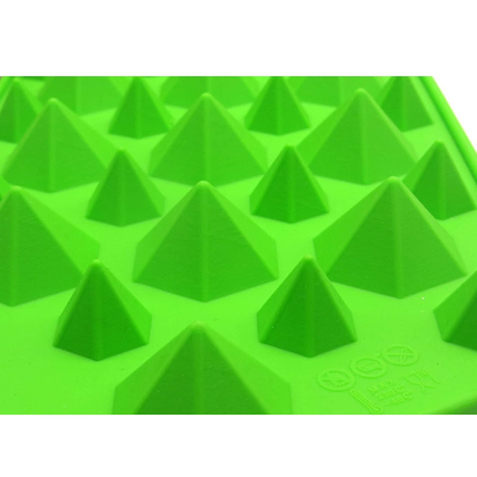 JINGYAN Bacs à glaçons Cool Cube Chocolate Soap Tray Mold Silicone Fodant Moulds