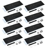 5. Aluminium de qualité supérieure et excellente valeur - Fabriqué en aluminium durable pour un transfert de chaleur optimal - Chaque dissipateur thermique de ce kit est un dissipateur thermique SSD de qualité supérieure - Ce lot de 8 refroidisseurs M2 offre une valeur exceptionnelle - Faites confiance à ces dissipateurs thermiques SSD robustes pour un refroidissement durable - Un kit de refroidissement SSD durable pour les utilisateurs exigeants