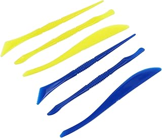 Vaguelly Juego De Herramientas Educativas Para Plastilina 50 Piezas Utensilios Para Tallar Arcilla Juguete Para Niños Y Niñas Color Aleatorio