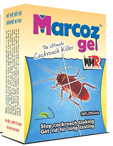 MMR Making Marvelous Marcoz Gel Ultimate cockroach killer gel for home Kitchen Safe, Odourless, Fast and Convenient Powerfull 20g Pack of (1)