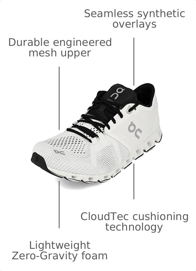 Image of On Women's Cloud X Textile Trainers