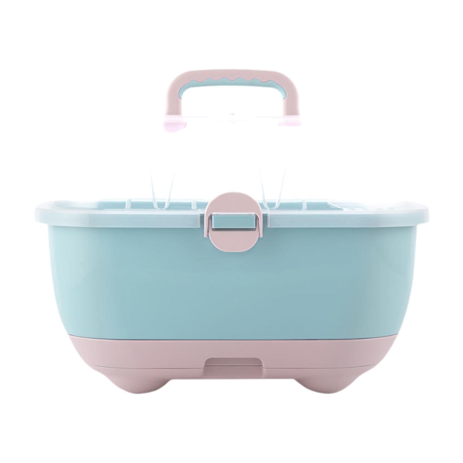 Amagogo Égouttoir à Bouteilles, boîte de Rangement, boîte à Vaisselle, Panier à Vaisselle Facile à Nettoyer pour comptoir de Cuisine