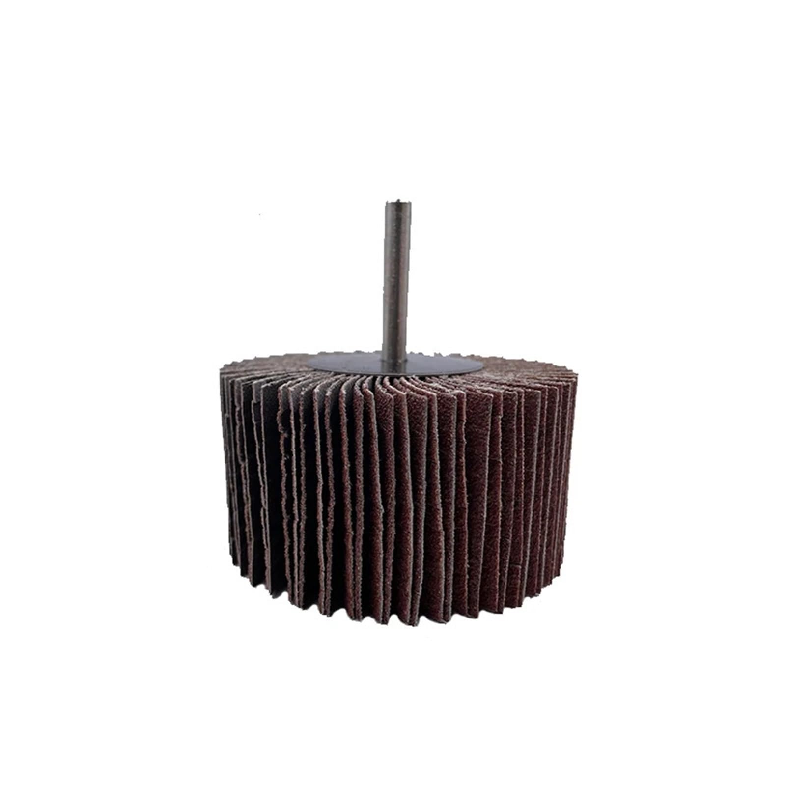 Ruota Lamellare Set di ruote lamellari da 10 pezzi con gambo da 1/4". | Materiale abrasivo da 20-80 * 25 mm for la fabbricazione di metalli(50x25x6mm,120 GRIT_10PCS)