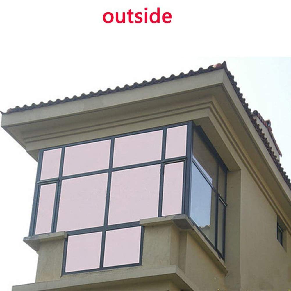 Pellicola Specchio Per Vetri - Antivista, Anti UV, Argento 50cm X 10m - Foto 10