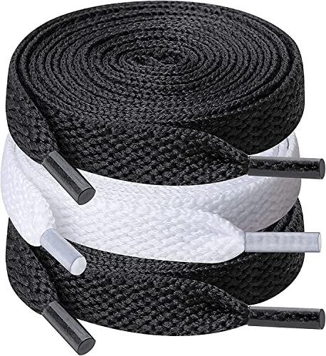 Image of SHOESHINE Flat Shoelace (3 Pair Set) Sports, Sneakers Running Gym shoes & Boot Lace