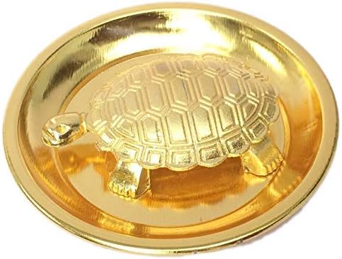 Brass Feng Shui Vastu Tortoise Plate Kachua Kachva Plate