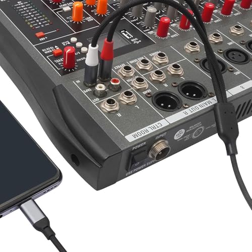 LICAEVEY USB C a 2 Jack con DAC, 2m miniatura 7