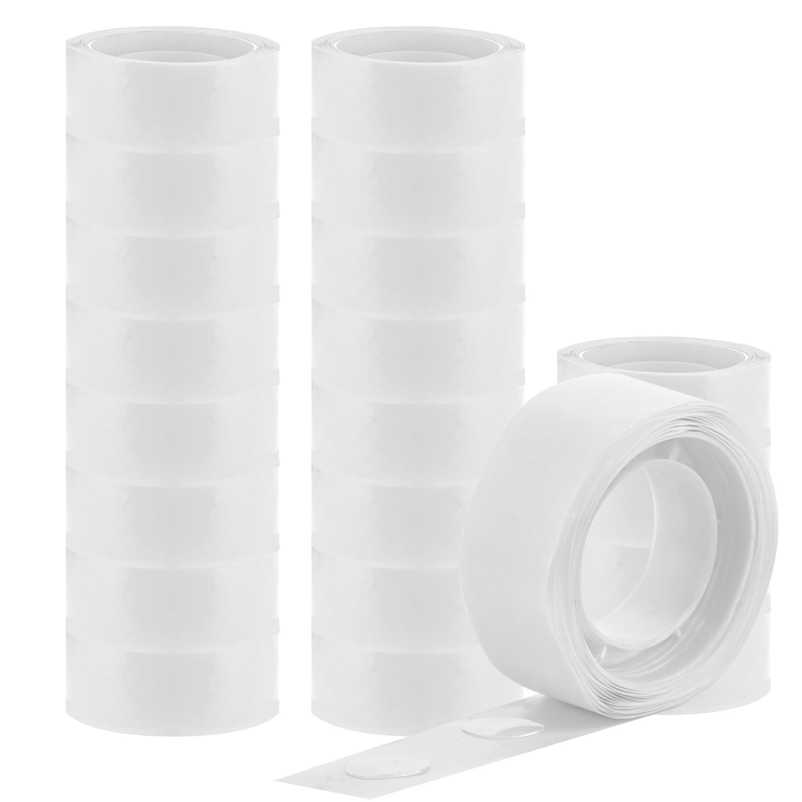 ASelected 2000 Pcs Glue Dots Double Sided Glue Dots Removable Sticky Spots for Craft Wedding Decoration Birthday Party And Diy Scrapbooking Craft