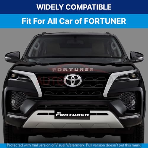 Image of FORTUNER Self Adhesive | Metal Sticker Logo Badge 3D Emblem Car Sticker