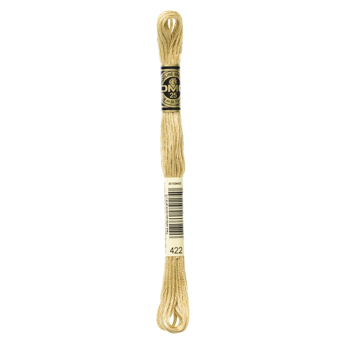 DMC Embroidery Floss Mouline Stranded Cotton Thread for Hand Embroidery and Sewing - Colour No: 422-12 x 8m Skeins โ image 1
