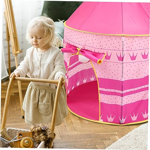 ibasenice Kinder Tentje Kinder Tipi Tent Binnen Tent Voor Kinderen Binnen Indoor Kindertentje Kinder Tenten Tentje Voor Kinderen Kindertenten Binnen Kleding Stof Draagbaar Baby Klein Huis - Afbeelding 8