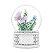 THINGS REMEMBERED Jeweled Butterfly Musical Snow Globe (Free Customization), Plays Flower Song Music