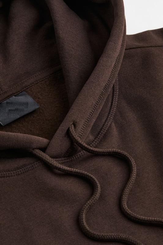 Image of Casual Fleece Hoodie Sweatshirt Solid Hooded Collar Drawstring Long Sleeve Pullover for Men & Women