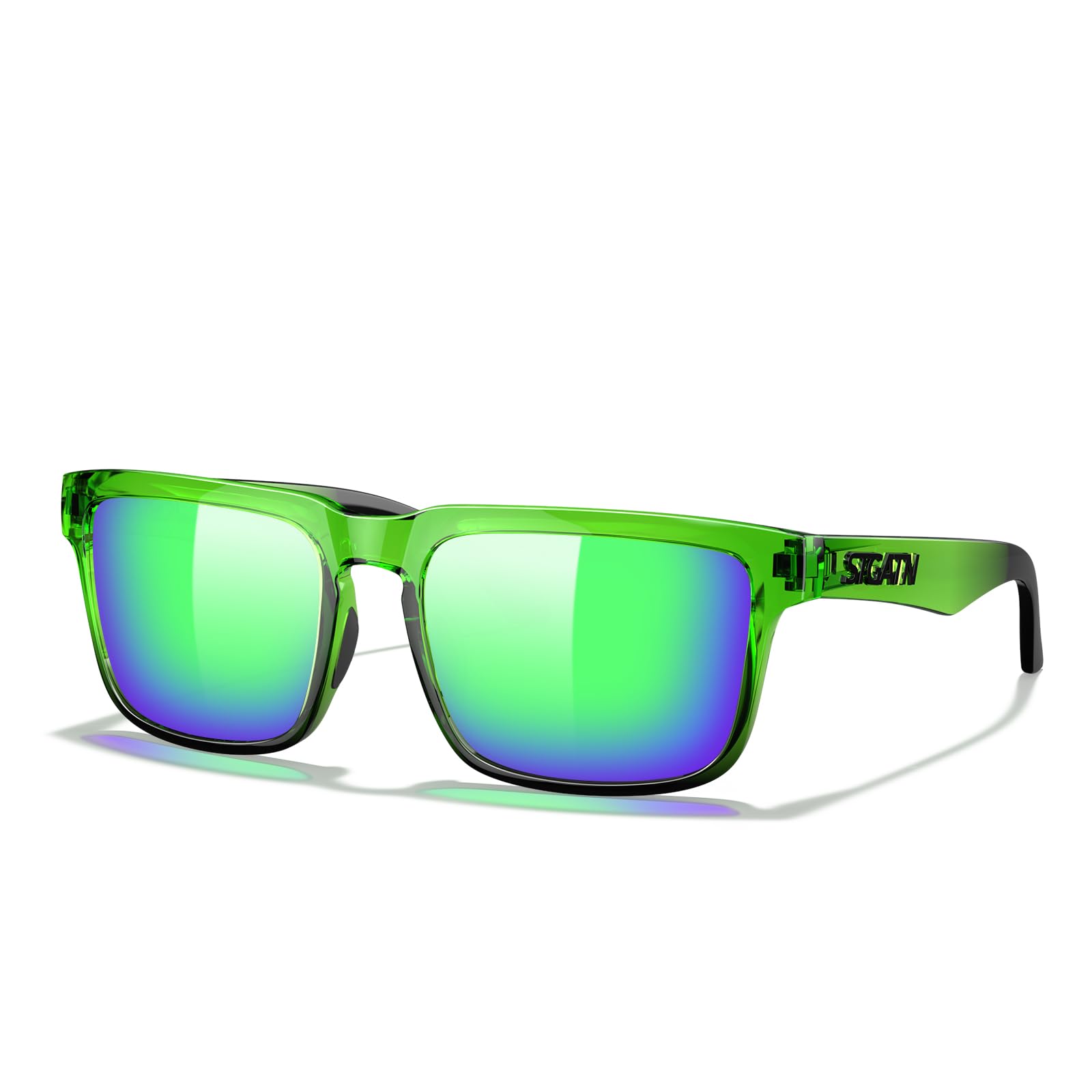 STGATN Big Heads XL Occhiali da sole da uomo con protezione UV polarizzata, montatura larga 155MM per visi grandi, occhiali ultraleggeri TR90 per la guida, la pesca e lo sport Categoria 3