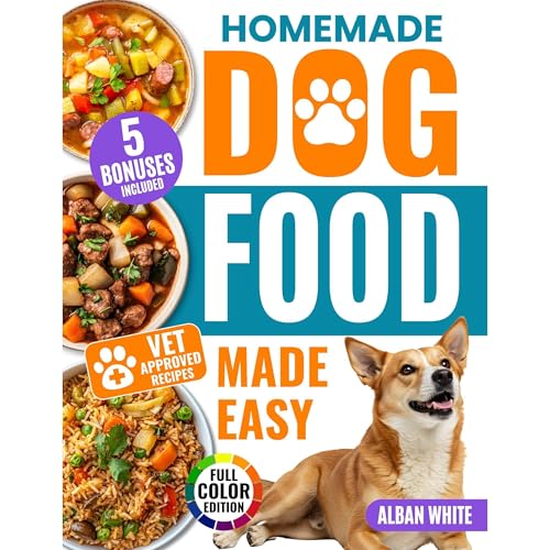 Homemade Dog Food Made Easy Audiolibro Por Alban White arte de portada