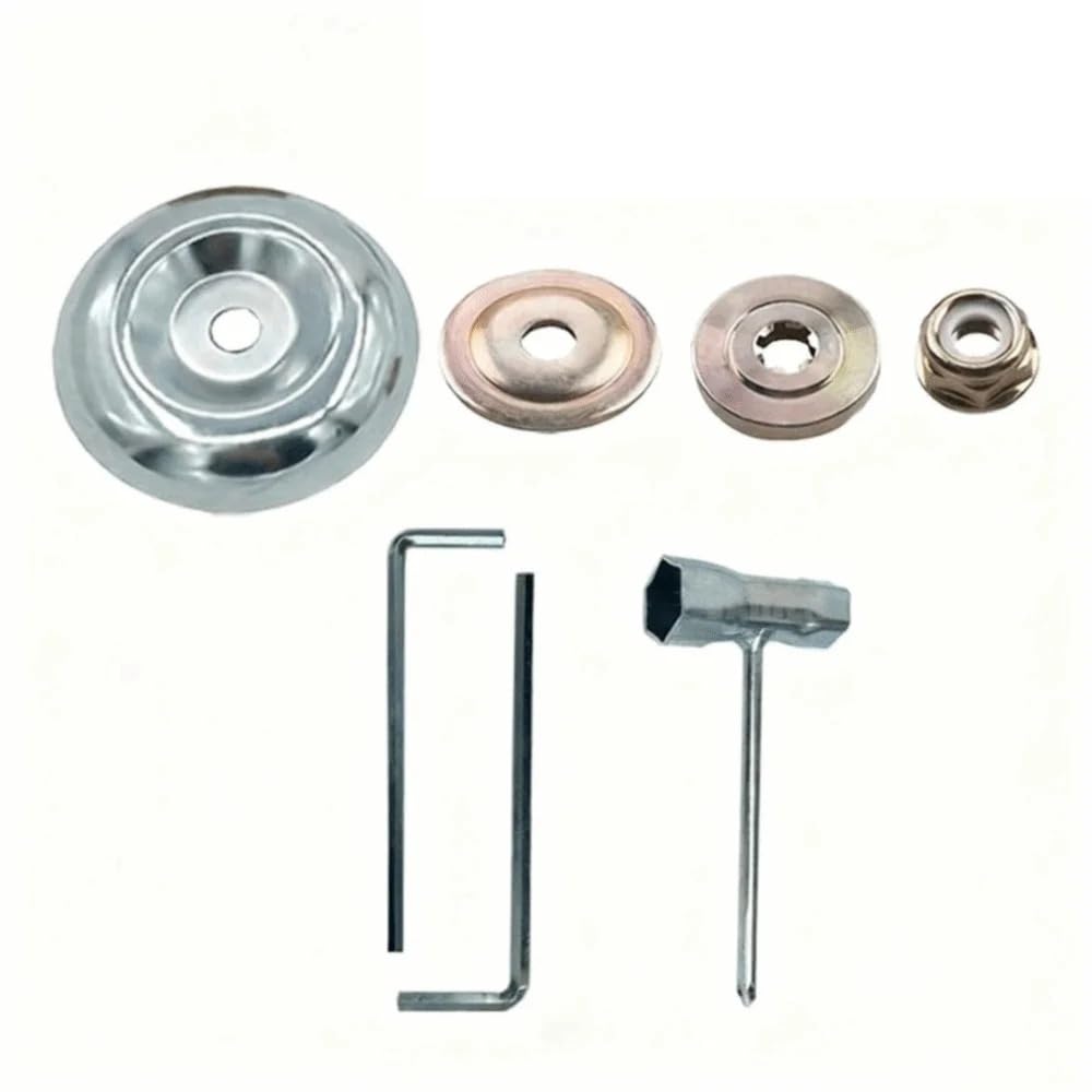 Genérico Compatible con Disco de Corte de Acero al manganeso de 3 Dientes | Cortadora tratada térmicamente for cortar malezas, arbustos y vegetación espesa(Style B)