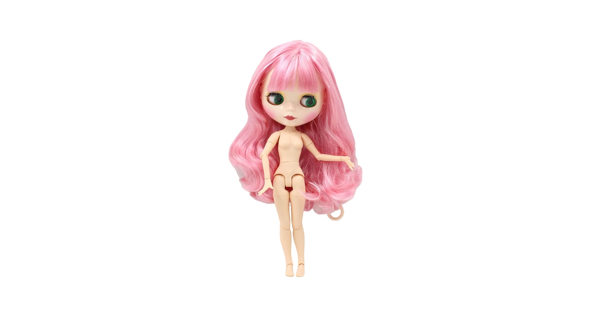 ★未使用カスタムブライス　優しい顔と可愛いお洋服　ピンクヘアバンド ☆未使用カスタムブライス優しい顔と可愛いお洋服ピンクヘアバンド