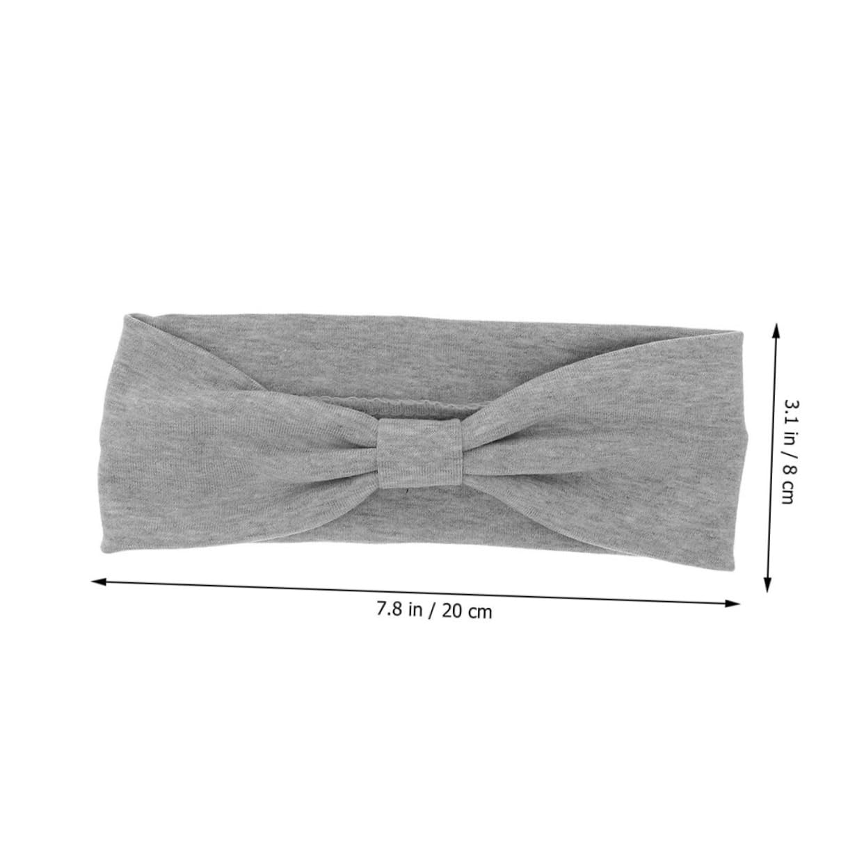 4 Pezzi Di Fascia Larga Annodata Fazzoletti Per Per Le Donne Fascia Elastica Cotone Hijab Per Le Donne ia Per Allenamento ia Per Per Le e Per Il