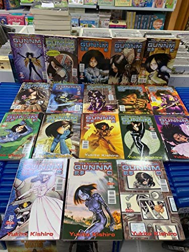 MANGÁ HYPER FUTURE VISION GUNNM DO 1 AO 18 - COMPLETO