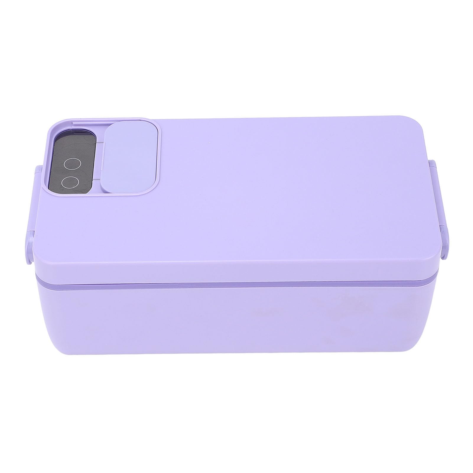Annadue Lunch Box Elettrico, Scaldapranzo Portatile di Grande Capacità da 1 Litro, Contenitore per Alimenti Elettrico Ricaricabile per la Conservazione del Calore, Lunch Box Riscaldato per Studenti