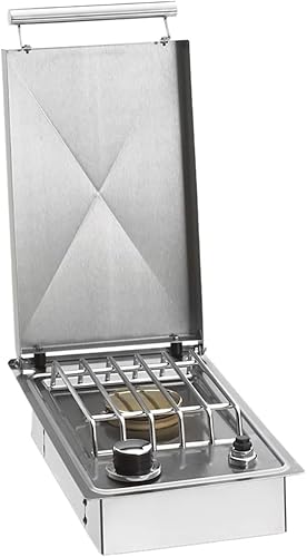 Fire Magic Solo quemador lateral de isla de encimera en acero inoxidable Tipo de gas Gas natural