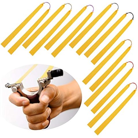 Heqishun 8 Tiras Gomas para Tirachinas Professional Cover