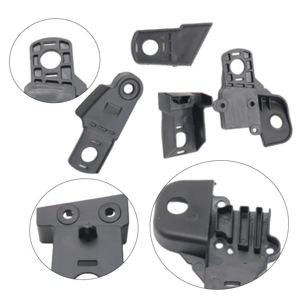 Riloer Kit de reparación de soporte para faros delanteros de coche, garras de reparación, esquinas fijas, soporte de luz compatible con Land Rover Range Rover SUV 2018-2020