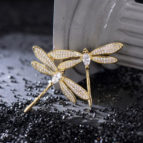 Image of Fashion Dragonfly Booch Pin Jewelry Gift for Women