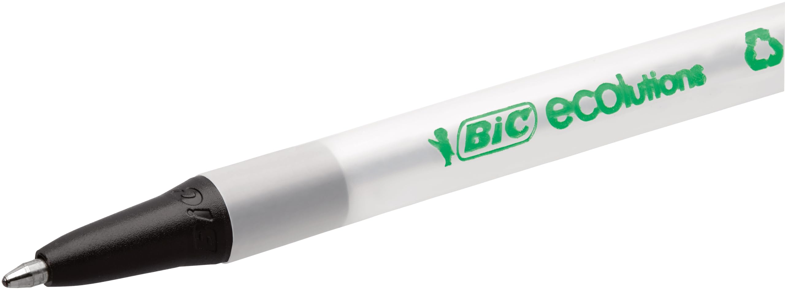 SCATOLA 50 PENNE A SFERA SCATTO ECOlutions NERO 1.0MM BIC