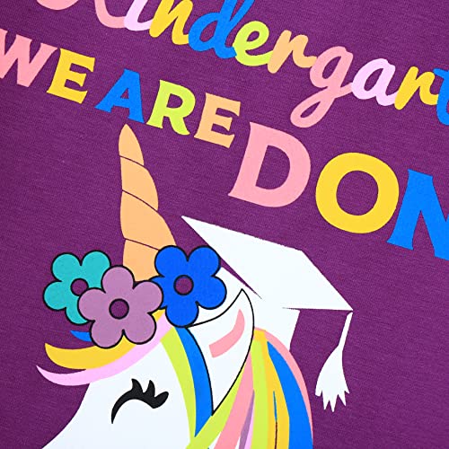 Kindergarten Graduation Shirt Kids Kindergarten Graduation Gifts for Girls T-Shirt Top4