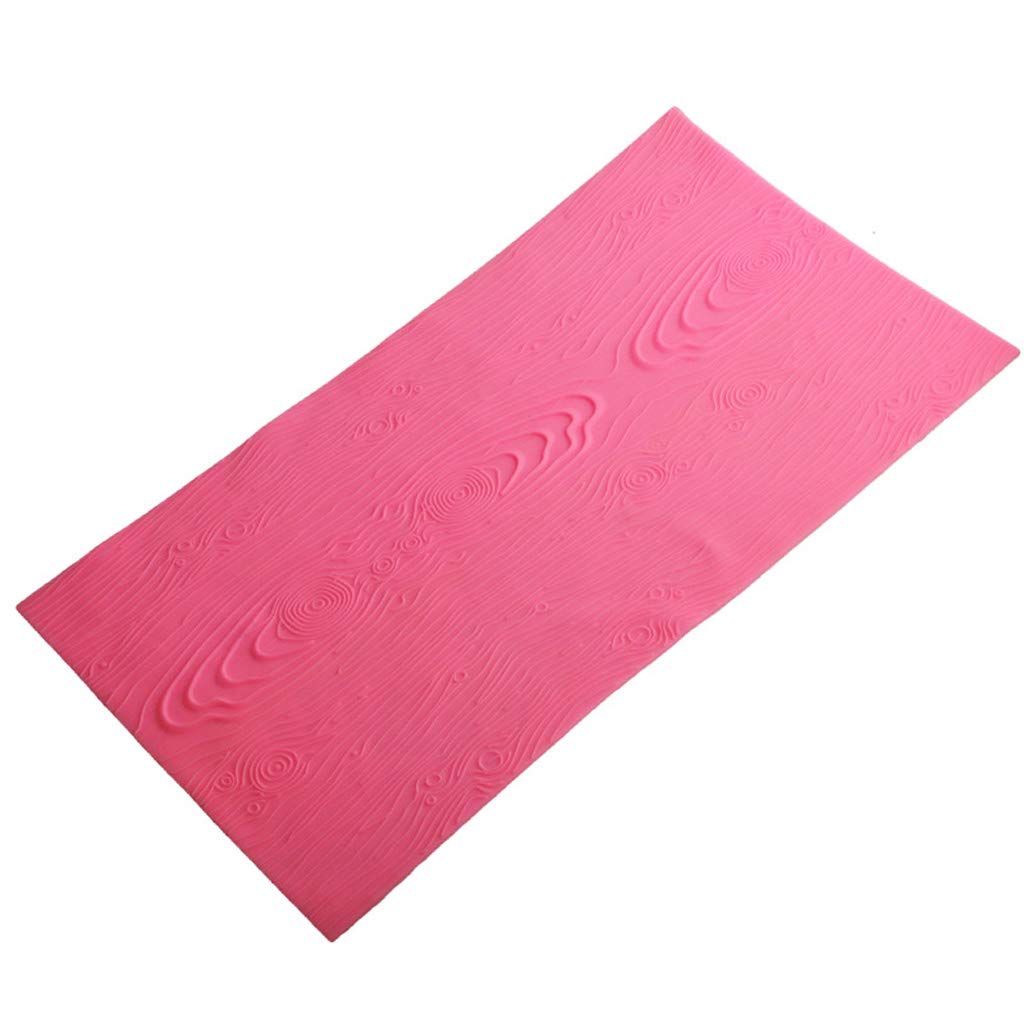 Lerpwige Tree Bark Texture Silicone Mold Cake Fondant for Impression Mat Pad Decorating Baking Tool Tree Bark Texture Silicone Mol