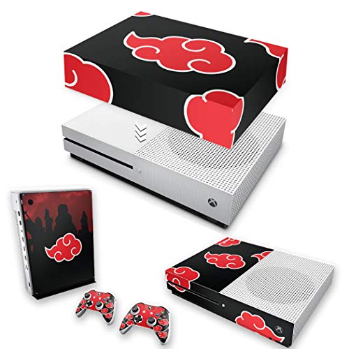 Capa Anti Poeira e Skin para Xbox One S Slim - Naruto Akatsuki