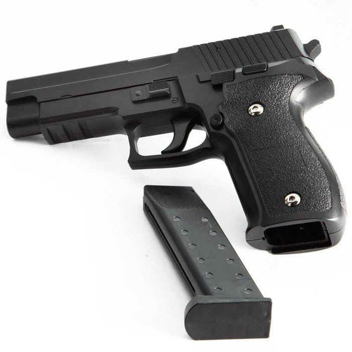 Pistolet Airsoft Saigo Defense G.13 Spring - Noir, Métal, 0.5 Joule - Pour Jeux Et Collection
