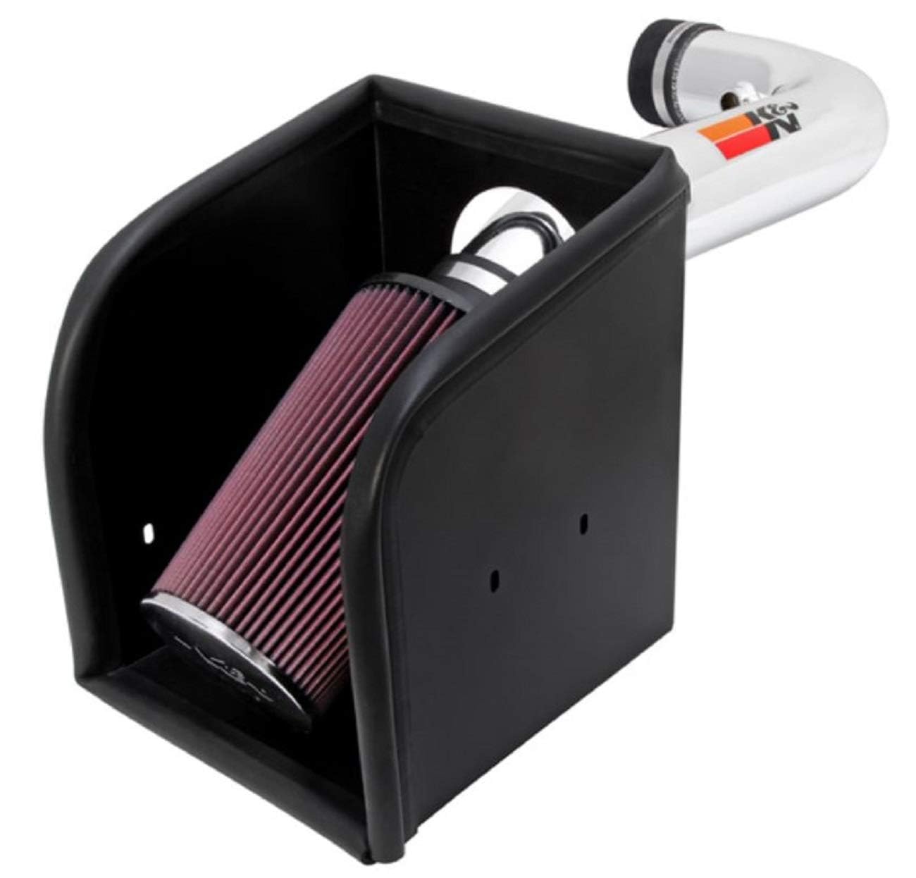 K&N Cold Air Intake System: High-Flow Air Filter, Increase Performance & Towing: Compatible with 2003-2008 Dodge/RAM: 1500, 2500, 3500, 77-1533KP