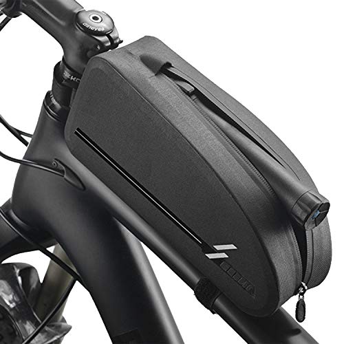 Clothink Bike Phone Front Frame Bag, Waterproof Bicycle Top Tube Pack Cycling Accessories