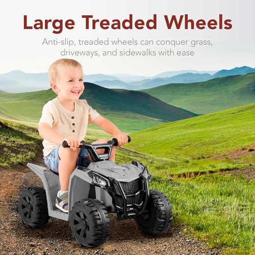 Best Choice 6V Kids ATV Gray