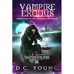 Vampire Exodus Audiolibro Por D.C. Young arte de portada