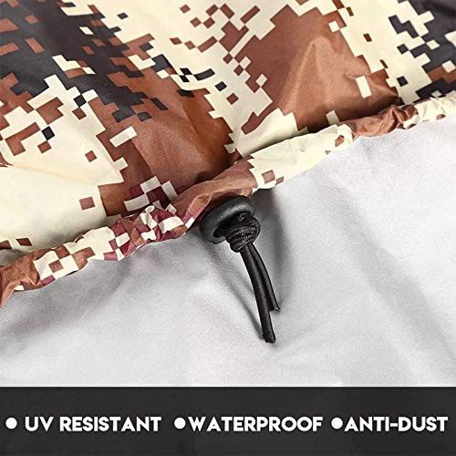 Housse de kayak imperméable haut de gamme en polyester enduit PU couleur désert - 7