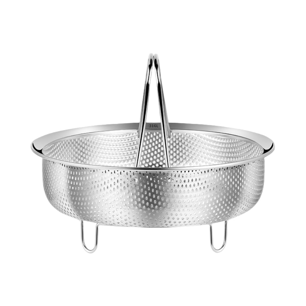 Stainless Steel Steamer Basket, Stackable