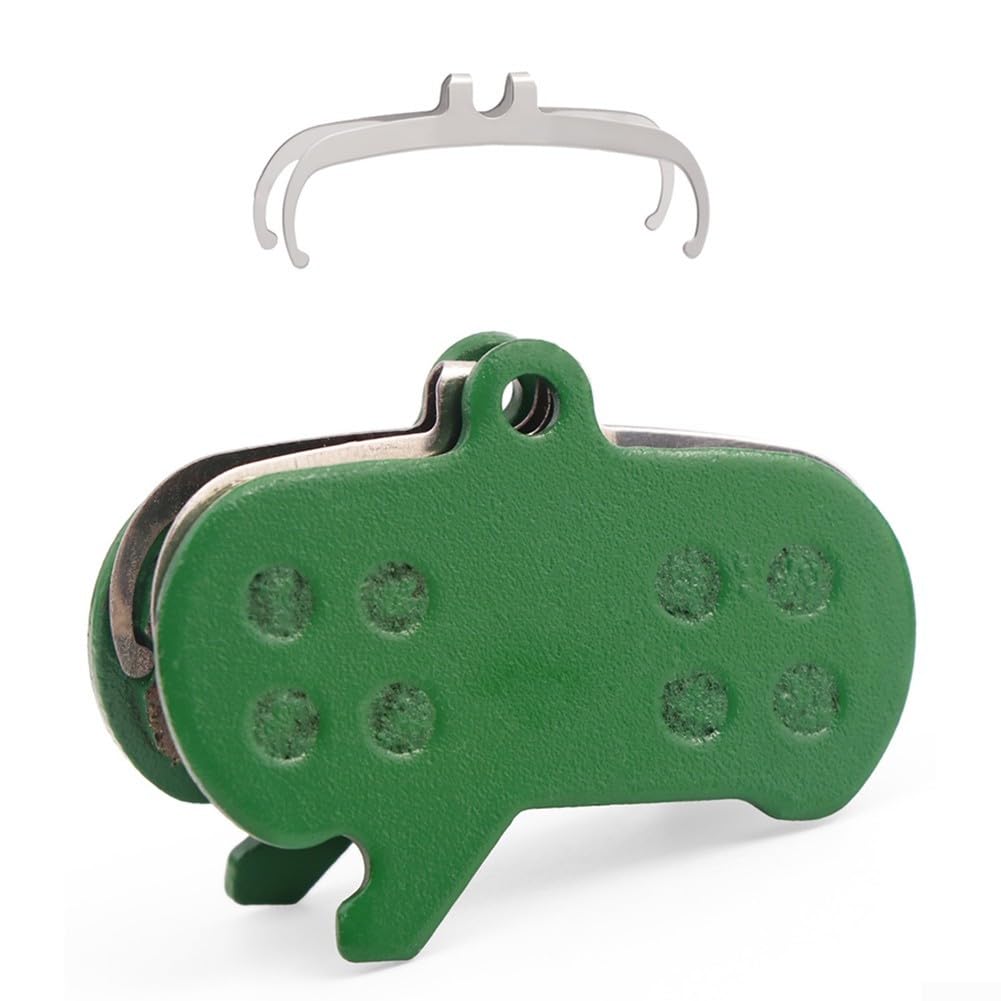 4-Piston Hydraulic Disc Brake Pads for SRAM MAVEN & DB-MVN, Semi-Metal/Resin/Ceramic/Copper Options, 46.5x22mm Mountain Bike Brake Pads Replacement(Porcelain)