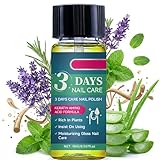 Nail Strengthening & Hydrating Oil, Clear Nail Care Polish for Dry or Weak Nails, Lightweight Daily Nail Care, Natural Gloss Finish, 15ml