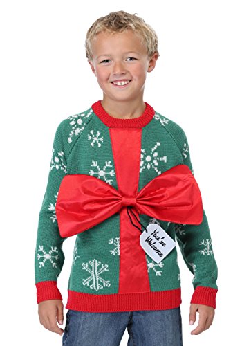 Kid's Present Ugly Christmas Sweater - S #TOP29