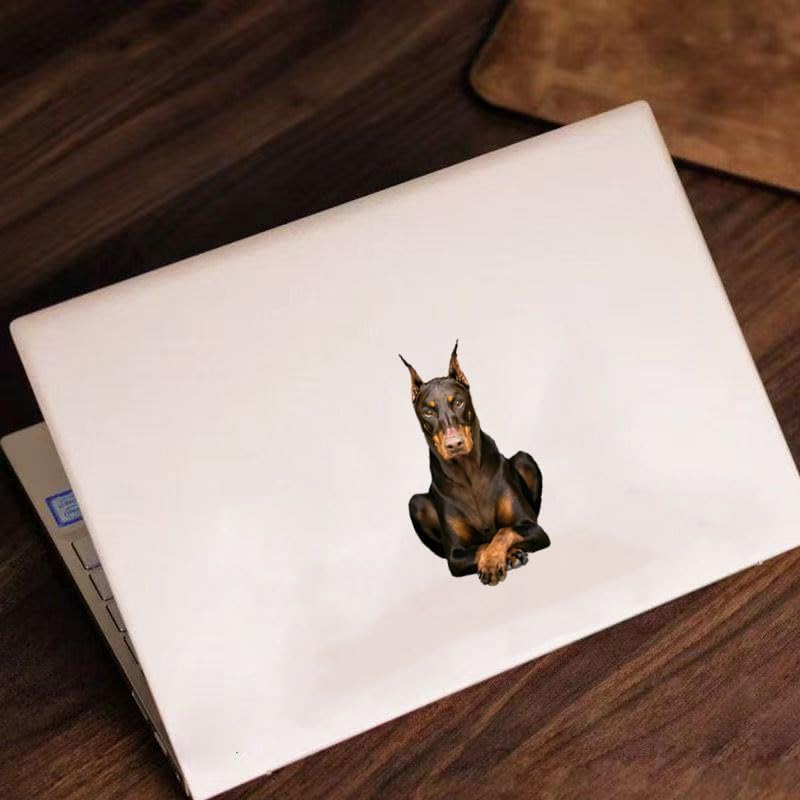 3D Doberman Inu Decorative Stickers (2-Piece Set) Waterproof, and Fun to use. They are Perfect for Sticking car Bodies, Window Glass, Bumpers, laptops, and More#A-062 - Image 5