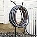 Water Hose Holder - Easy-to-Install Garden Hose Storage Metal Rack with Stake - Outdoor Freestanding Reel for Yard or Landscaping by Stalwart