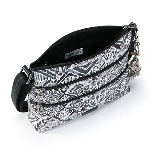 Image of Sakroots Artist Circle Basic Crossbody in Eco Twill, Adjustable Crossbody Strap