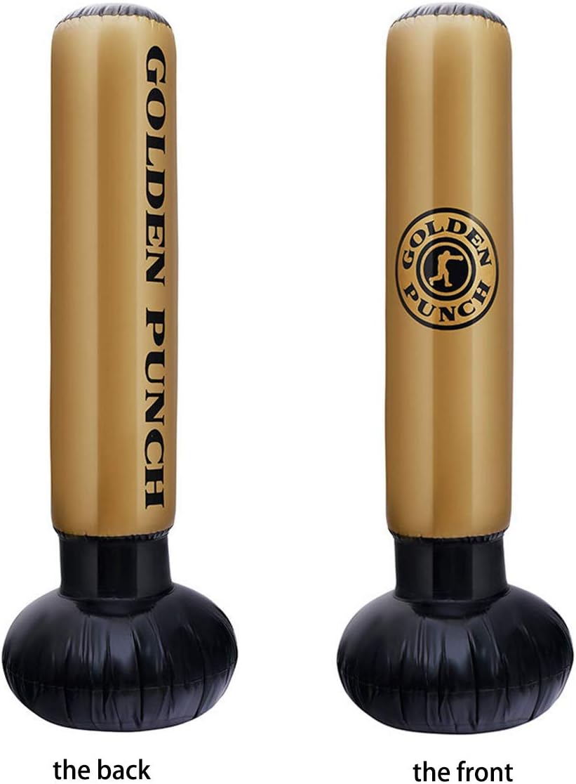 Warmword 62.9" Inflatable Kids Punching Bag,Tumbler Muay Thai Training Pressure Relief Bounce Back Sandbag Training Tumbler Bop Bag : Sports & Outdoors