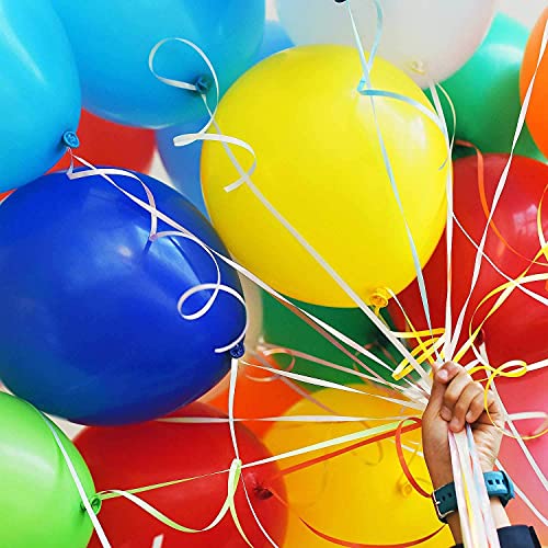 Bbeitoo 767700471492 123Pcs Balloons Assorted Colors 12In Rainbow Latex Balloons Bulk Party Balloons Refillable With Water Air And Helium thumb #8