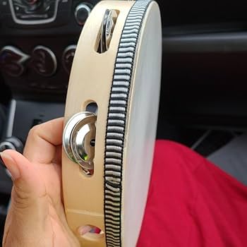 木製シンバル付き タンバリン 4個セット Amazon | MAHIONG 木製タンバリン 4個 4インチ 6インチ 8インチ