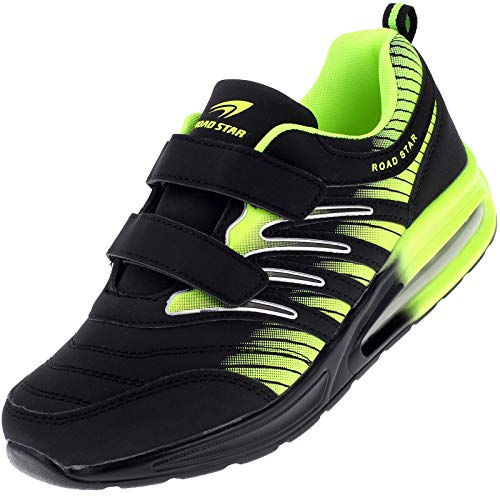Dvina Damen Herren Sportschuhe mit Klettverschluss leichte Turnschuhe Sneaker Dämpfung Laufschuhe Freizeitschuhe Straßenlaufschuhe 82835