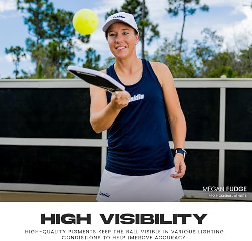 Franklin Sports X-40 Performance Outdoor Pickleballs - USAPA Approved - Official Ball of US Open Pickleball Championships 5
